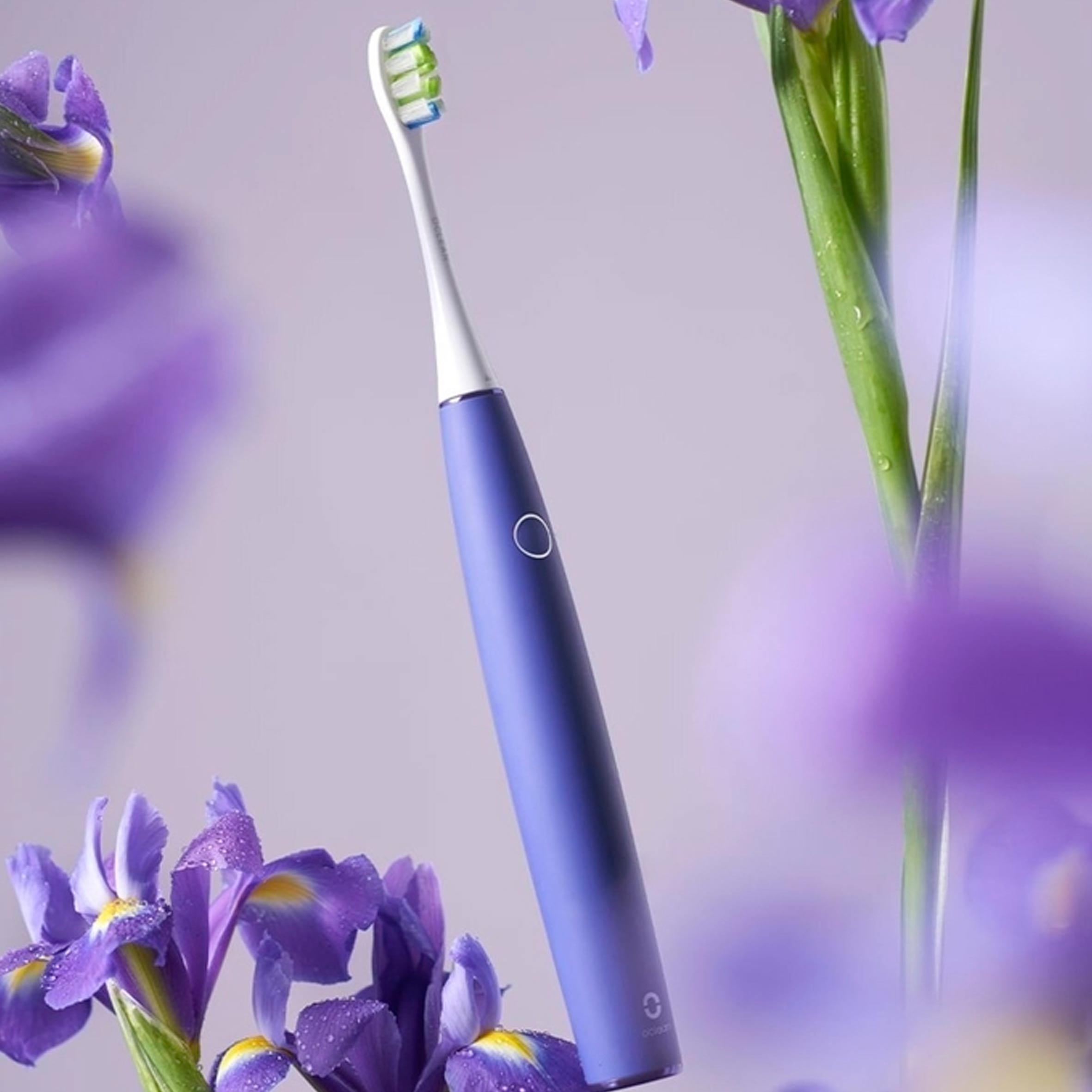 Ультразвуковая зубная щетка Xiaomi Oclean Air 2 (Purple iris) - купить в интернет-магазине RuSvyaz.ru